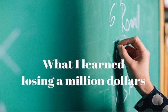 Libro What I Learned Losing a Million Dollars