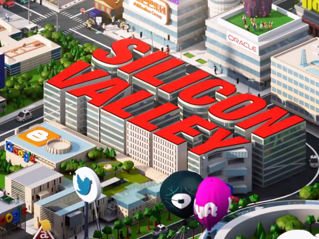 Silicon Valley intro.