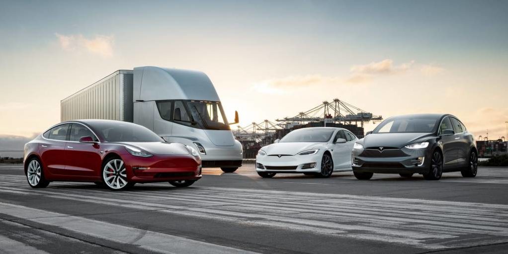 Modelos de Tesla.